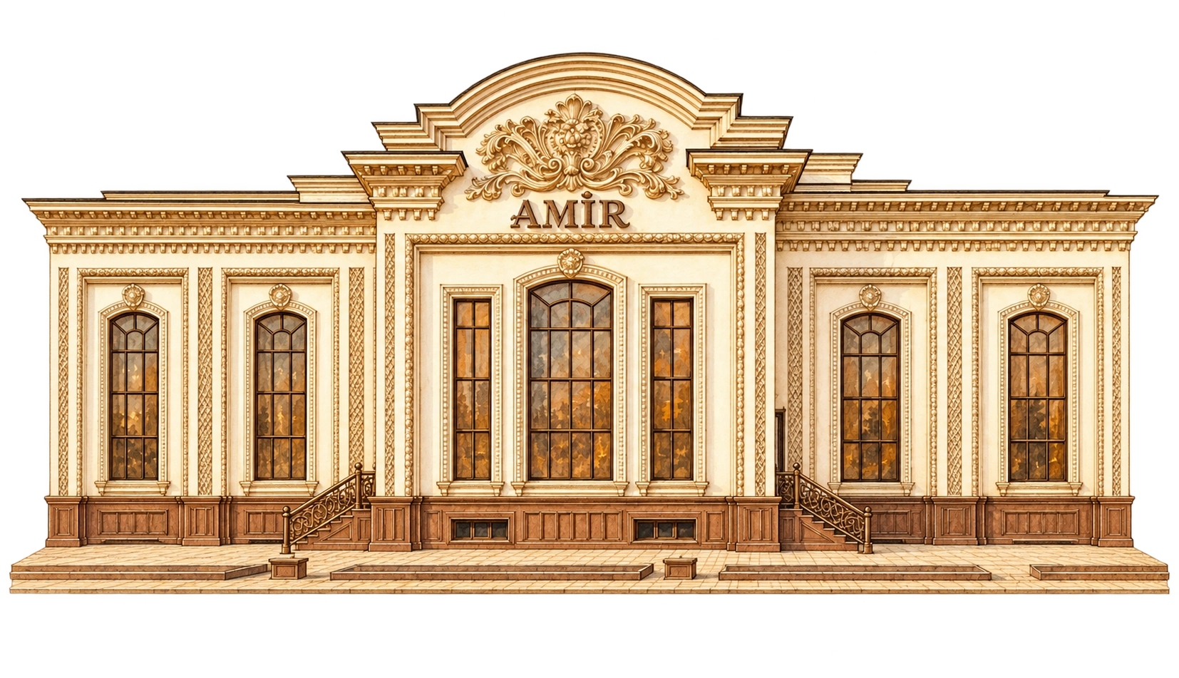 Место торжества — Amir